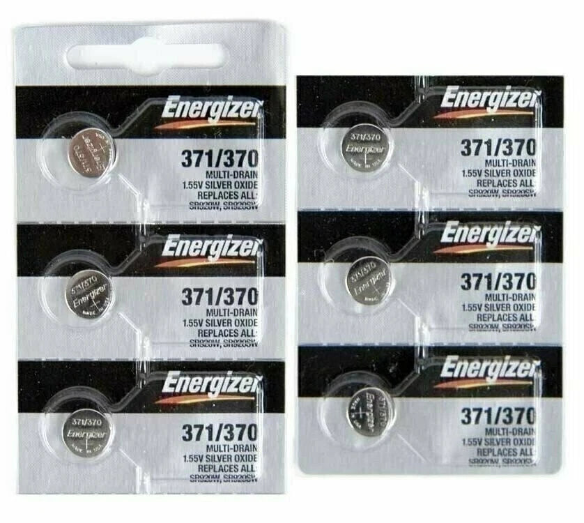 10 Energizer 371 - SR920SW Button Cell Battery
