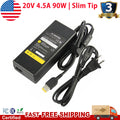 90W Power Adapter Charger For Lenovo Thinkpad 45N0237 IdeaPad Yoga 11 Square Tip