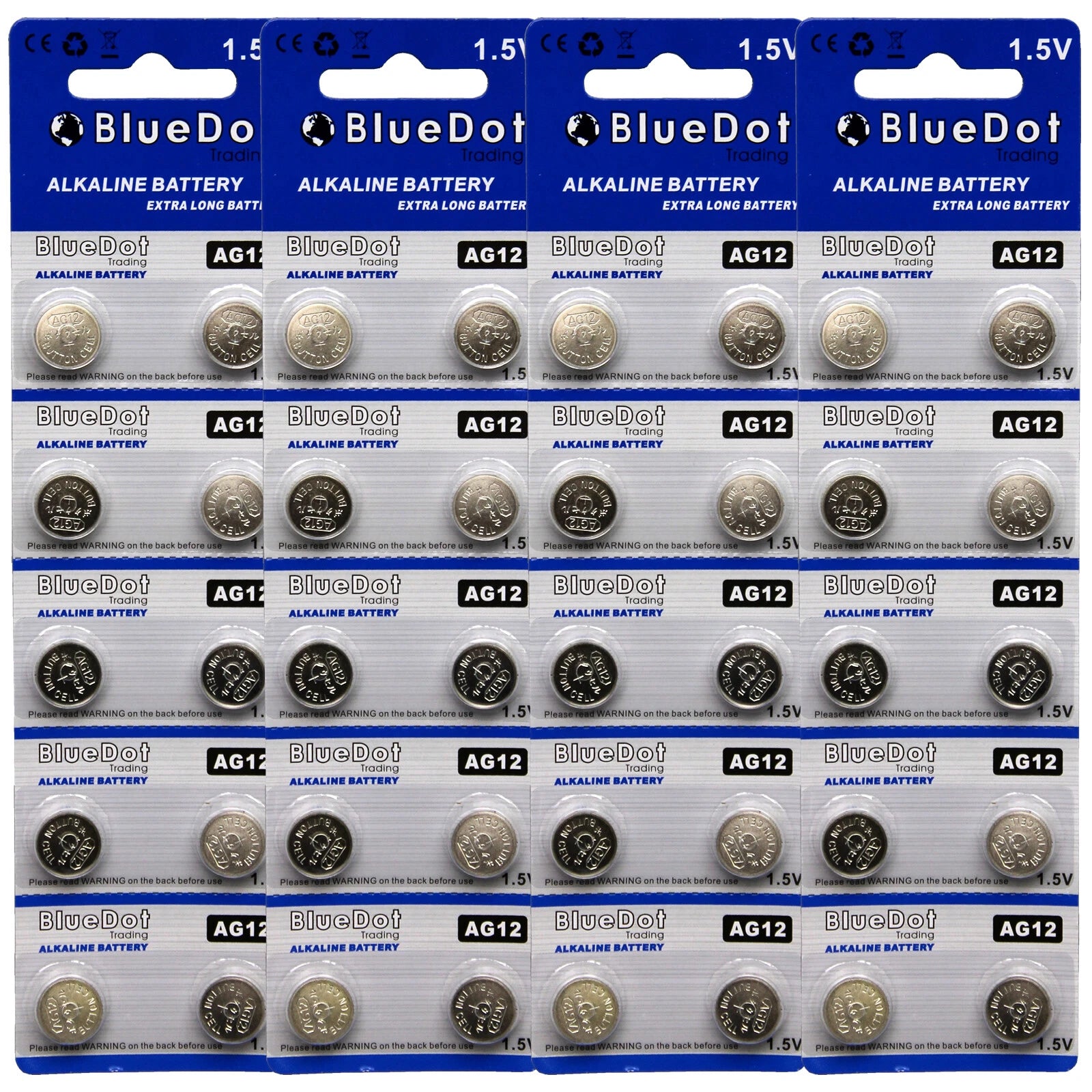 40 PCS LR43 AG12 386 LR1142 1.5V Alkaline Battery Watch Remote US Free shipping