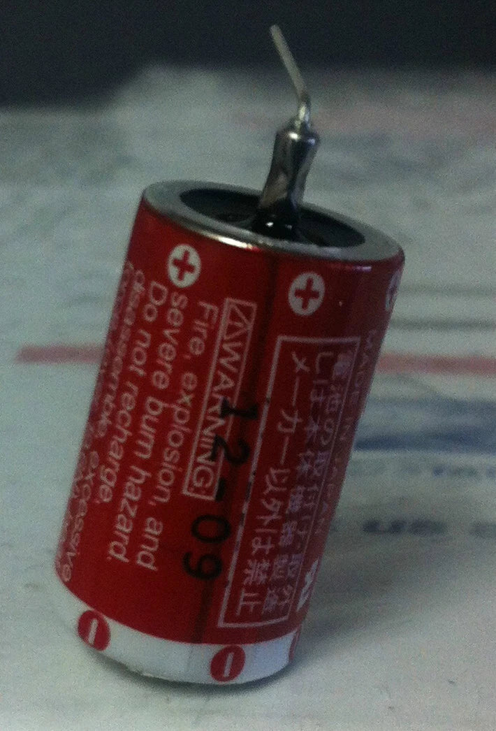 Brand New Maxell ER3 3.6V 1100MAH Li-ion Battery with Pin