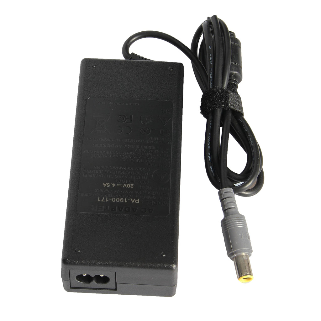 20V 4.5A 90W AC Adapter For IBM Lenovo ThinkPad Laptop Charger +Power Cord USA