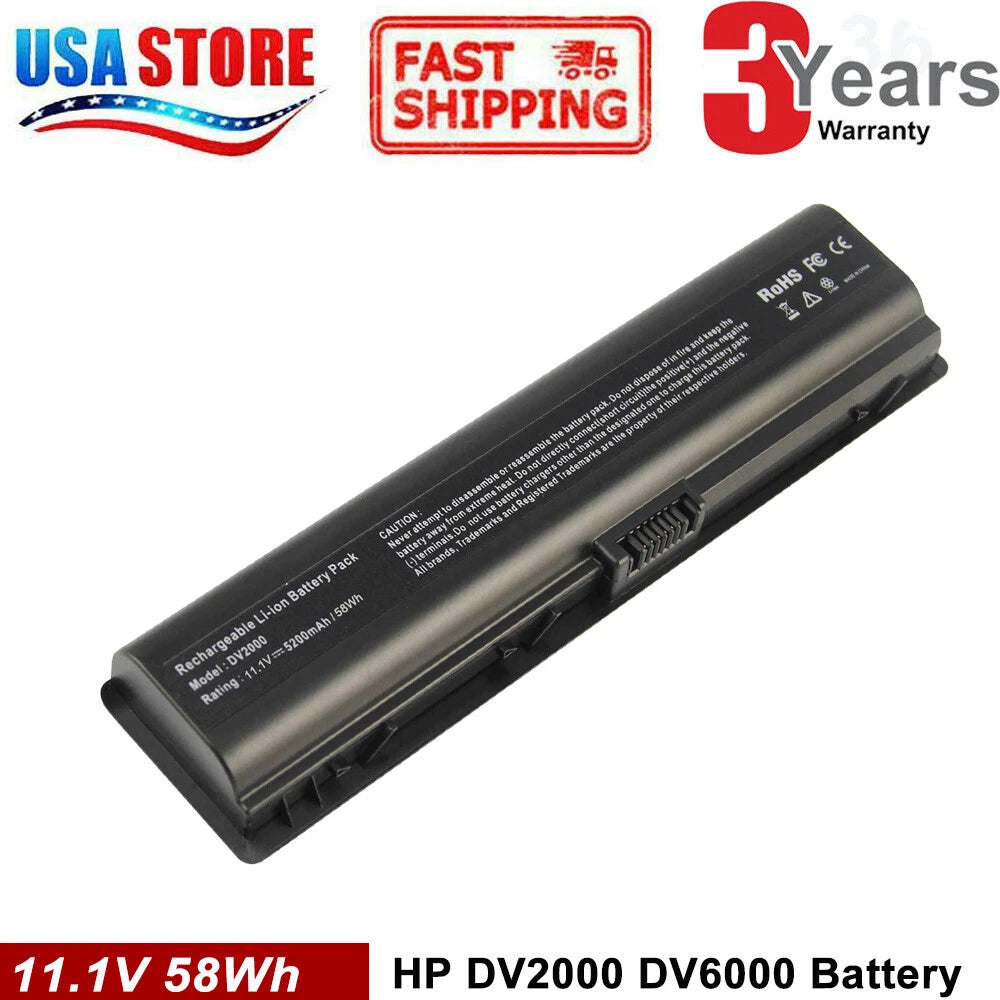 For HP Pavilion DV2000 DV6000 Battery 432306-001 441425-001 Notebook PC