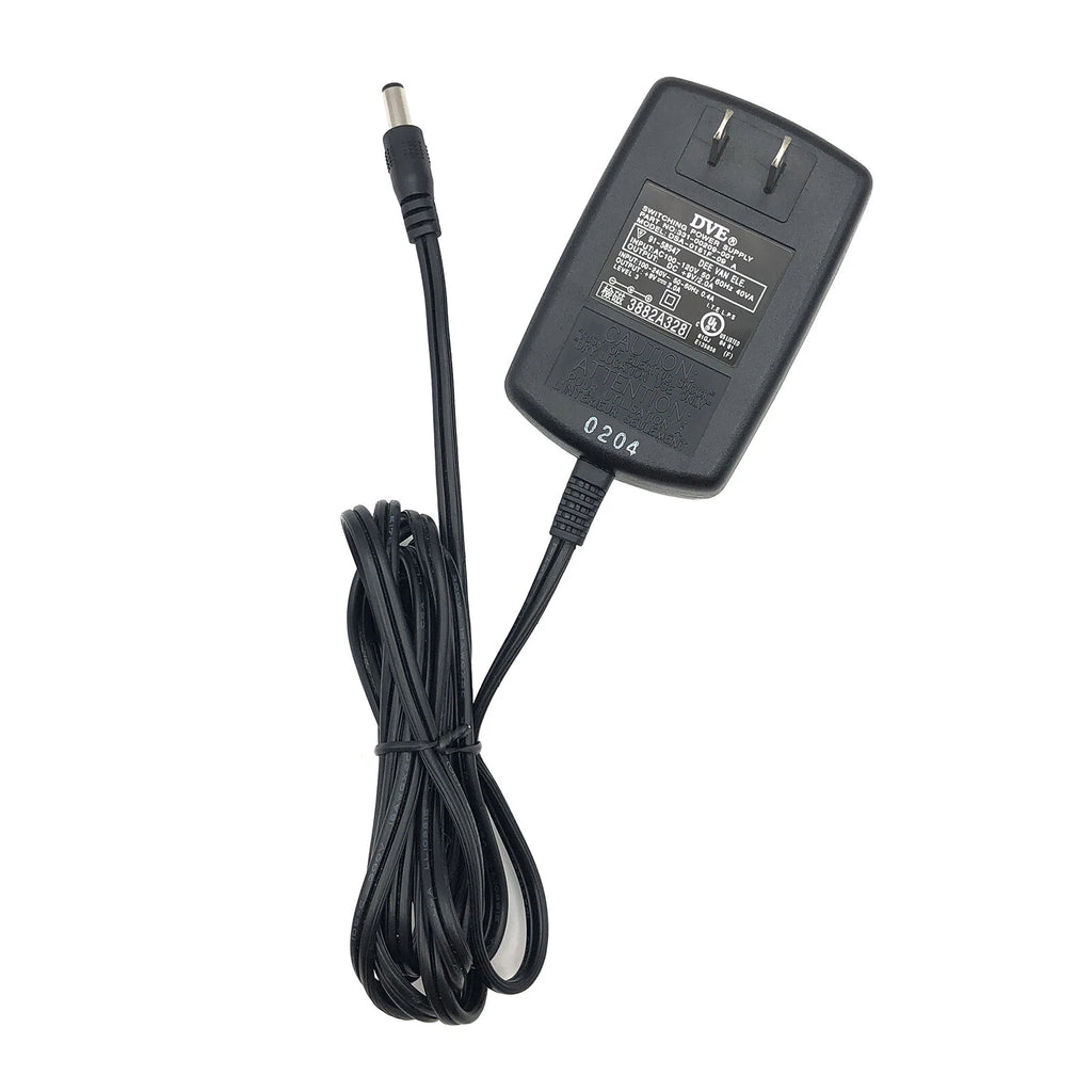 NEW Original DVE DSA-0151F-09 - AC DC Switching Power Supply 9V 2.0A 18W OEM