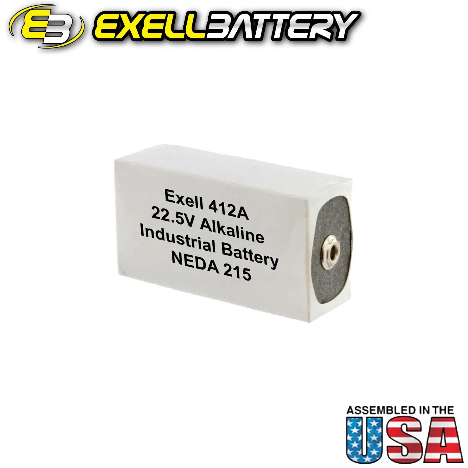 Exell Battery 412A for AVO Meters, Vintage Transistor Testers, Regency TR-1