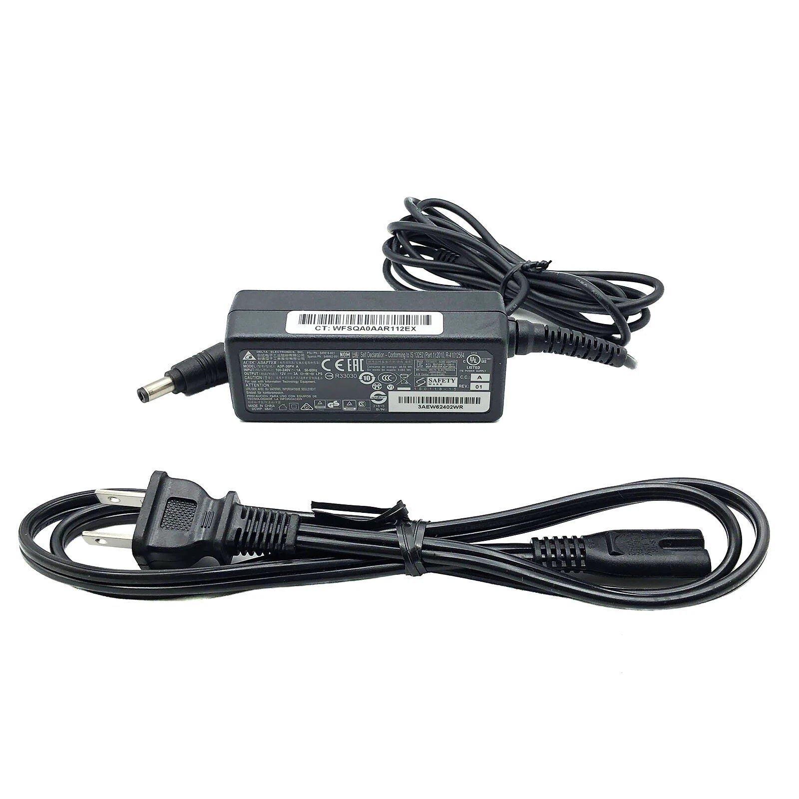 NEW Genuine Delta ADP-36EH AC Adapter 12V 3A Power Supply 36W