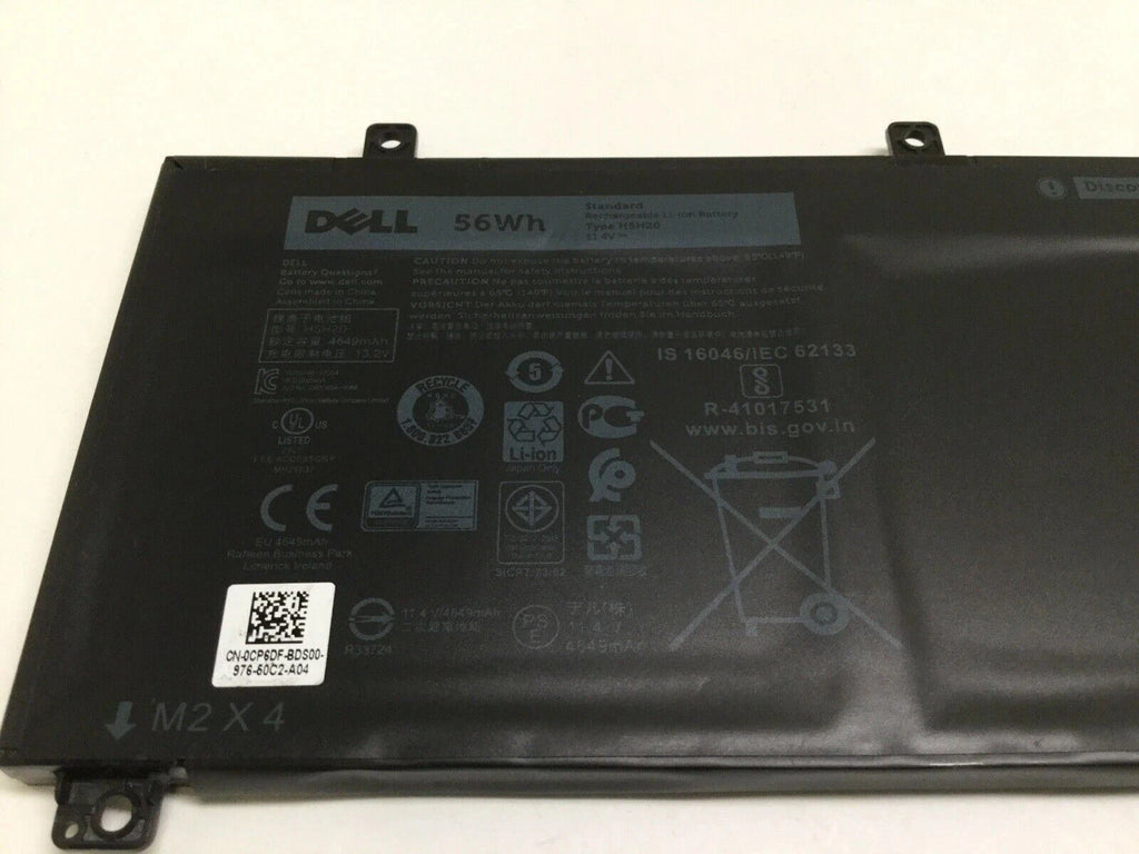 NEW Genuine Dell XPS 9560 9570 Precision 5530 56Wh Battery 5D91C H5H20 CP6DF