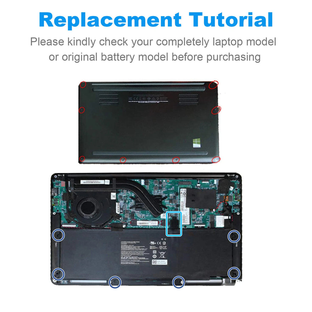 RC30-0196 Battery for Razer Blade Stealth 13.3" 2017 12.5" (2016) RZ09-0239 NEW