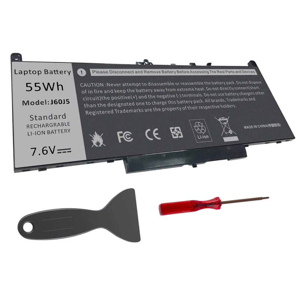 E7470 E7270 Battery for Dell Latitude E7470 E7270 7470 7270 J60J5 7.6V-55Wh