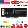58Wh 07KRV Battery Fits for Dell Latitude 5330 5430 Precision 3570 FK0VR 15.2V