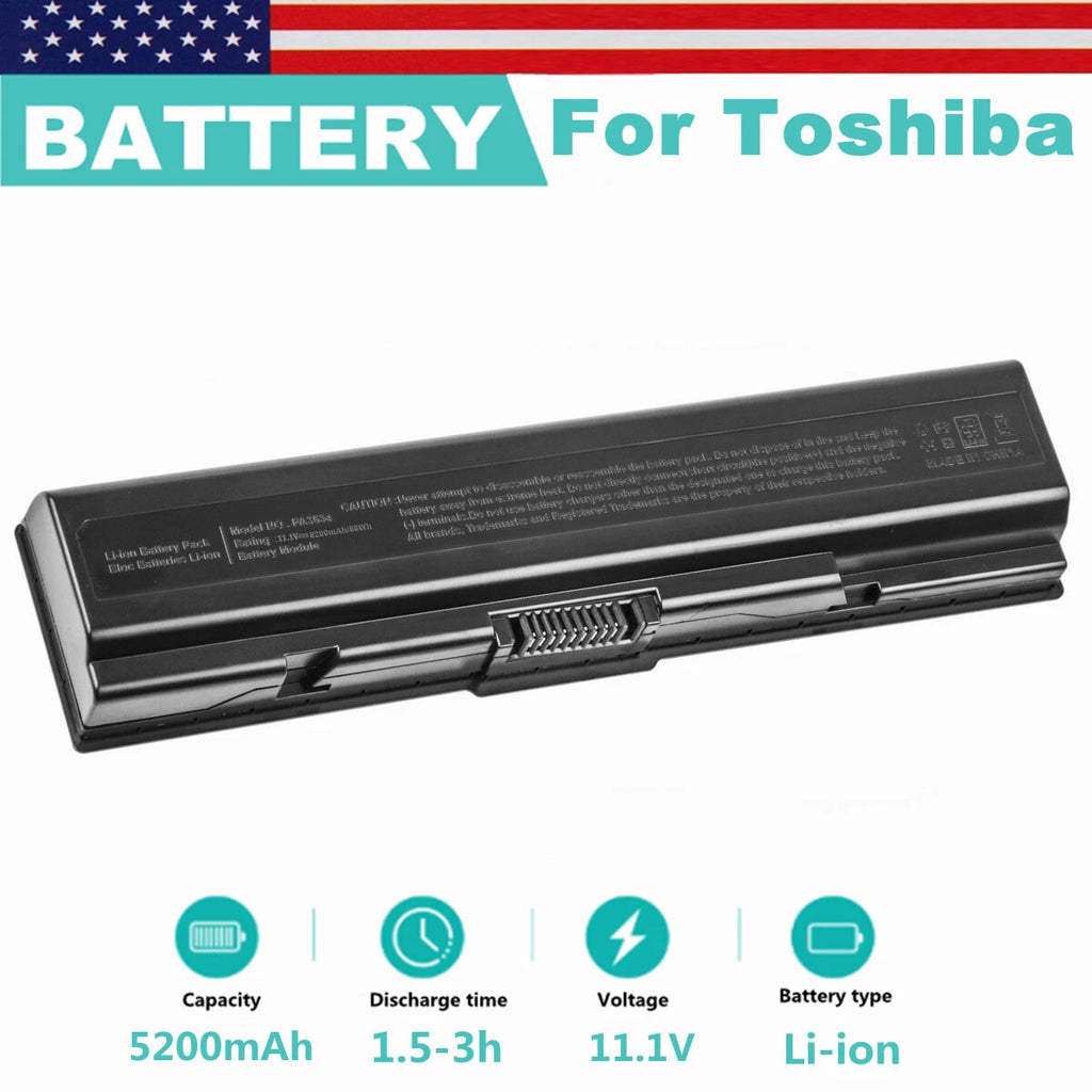 Battery for Toshiba Satellite PA3534U-1BRS PA3535U A205 A305 A505 L305 L505D