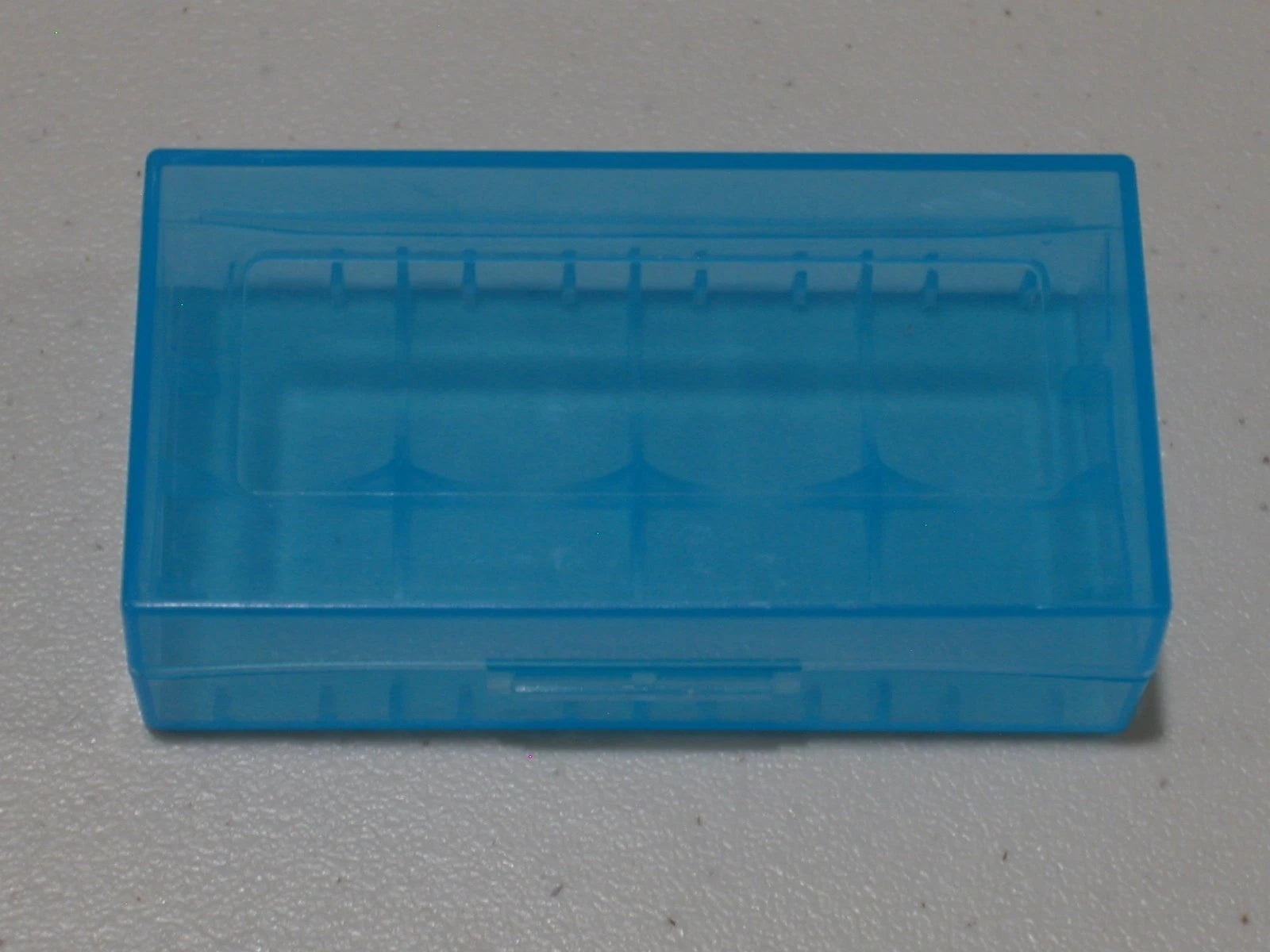 10 pcs BLUE PLASTIC STORAGE CASE HOLDER BOX For 18650 16340 CR 123A BATTERY