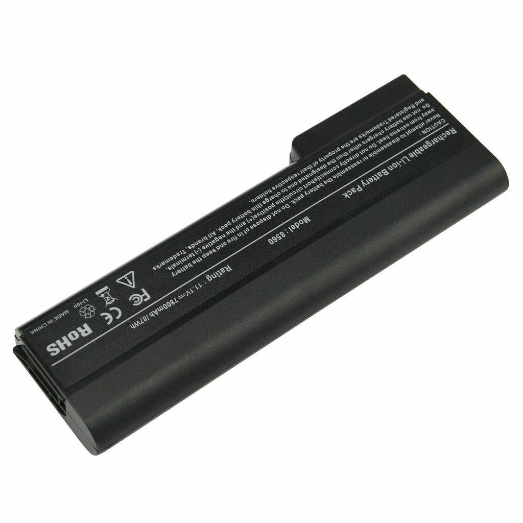 8460p 8460w 9 Cell Battery for HP EliteBook 8470p 8470w 8560p 8570p HSTNN-I91C