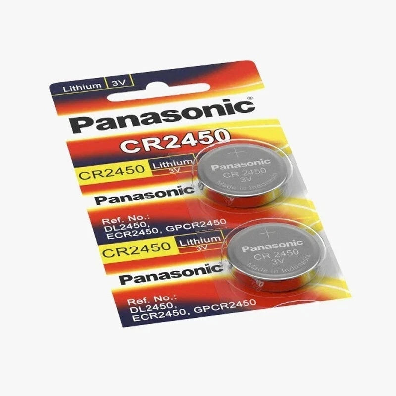 Panasonic CR2450 ECR 2450 3V LITHIUM Coin Cells (10 Batteries) Fast Ship-Exp2033