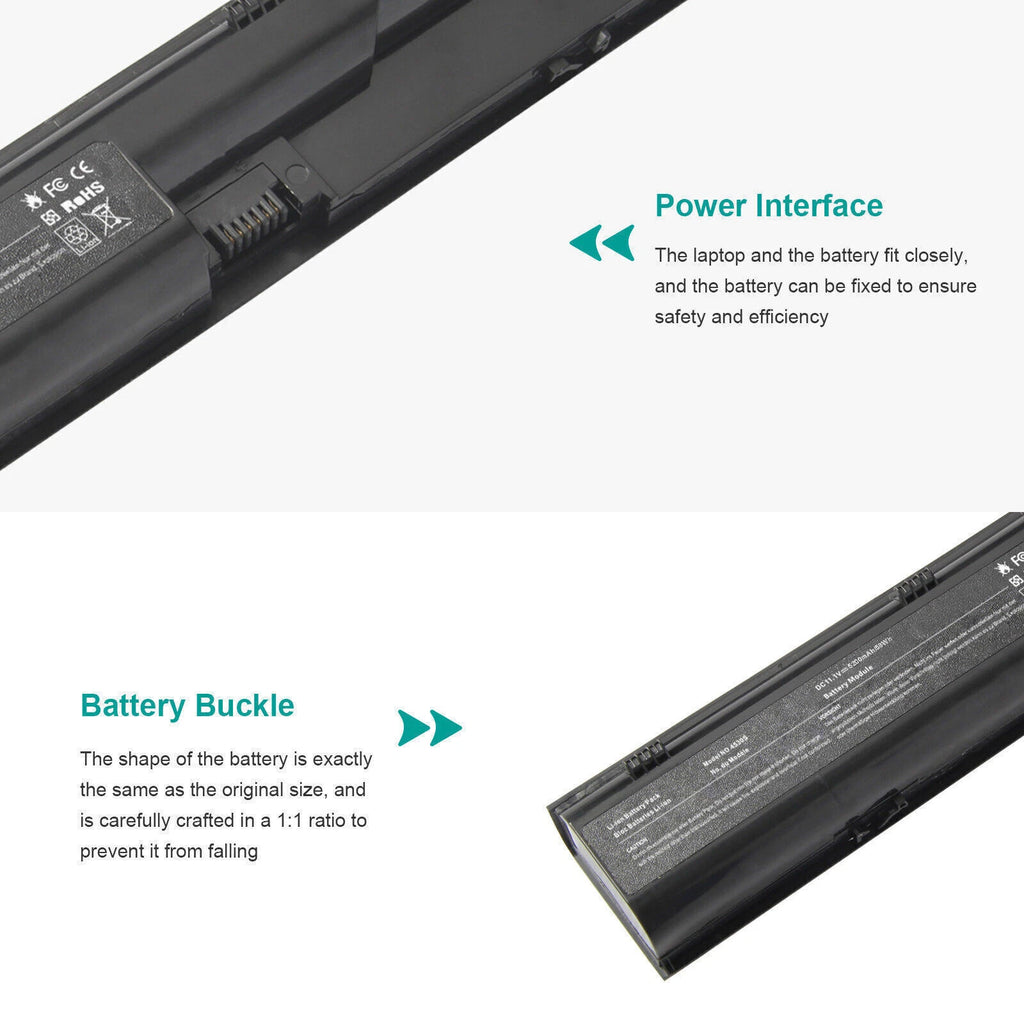LOT 30x PR06 633805-001 Battery for HP Probook 4530s 4330s 4430s 4440S 4540S