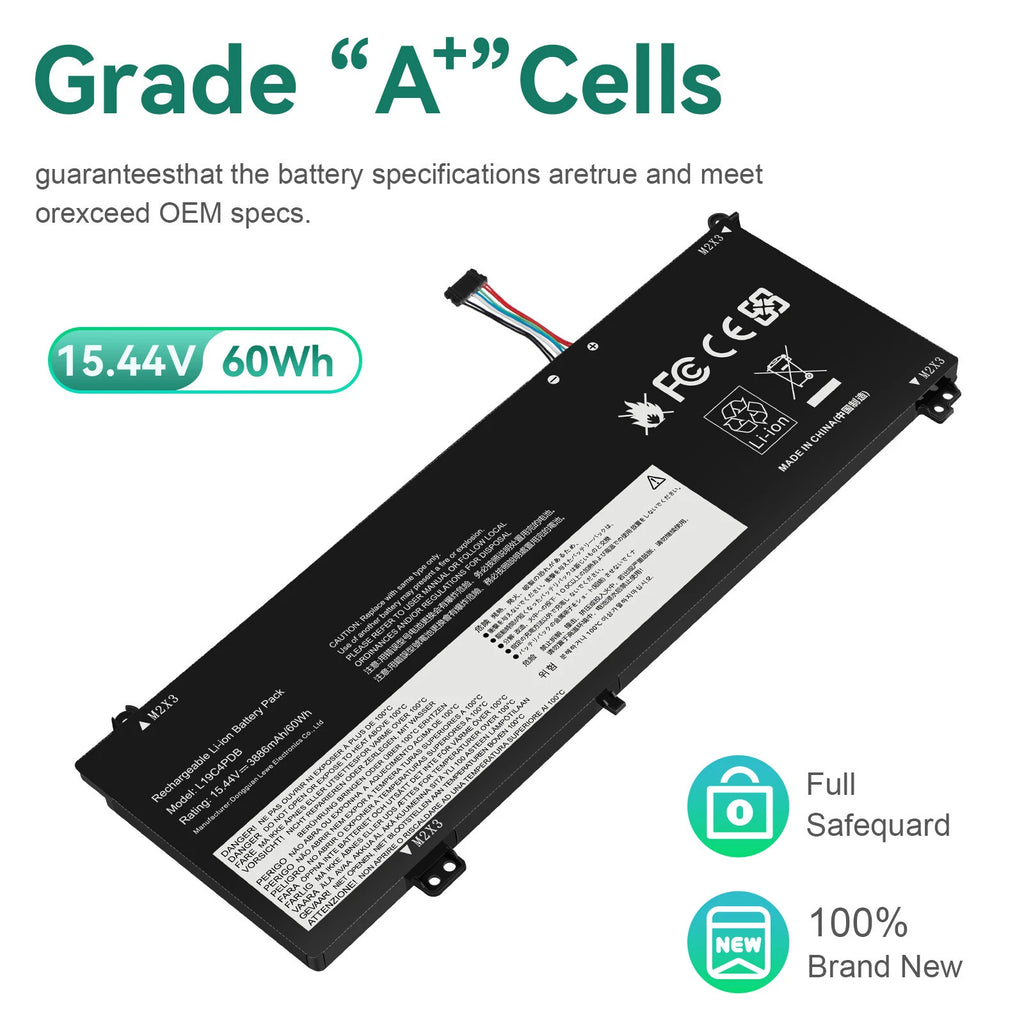 L19C4PDB L19M4PDB Battery For Lenovo ThinkBook 14s Yoga ITL 14 15 G2 G3 G4 ARE