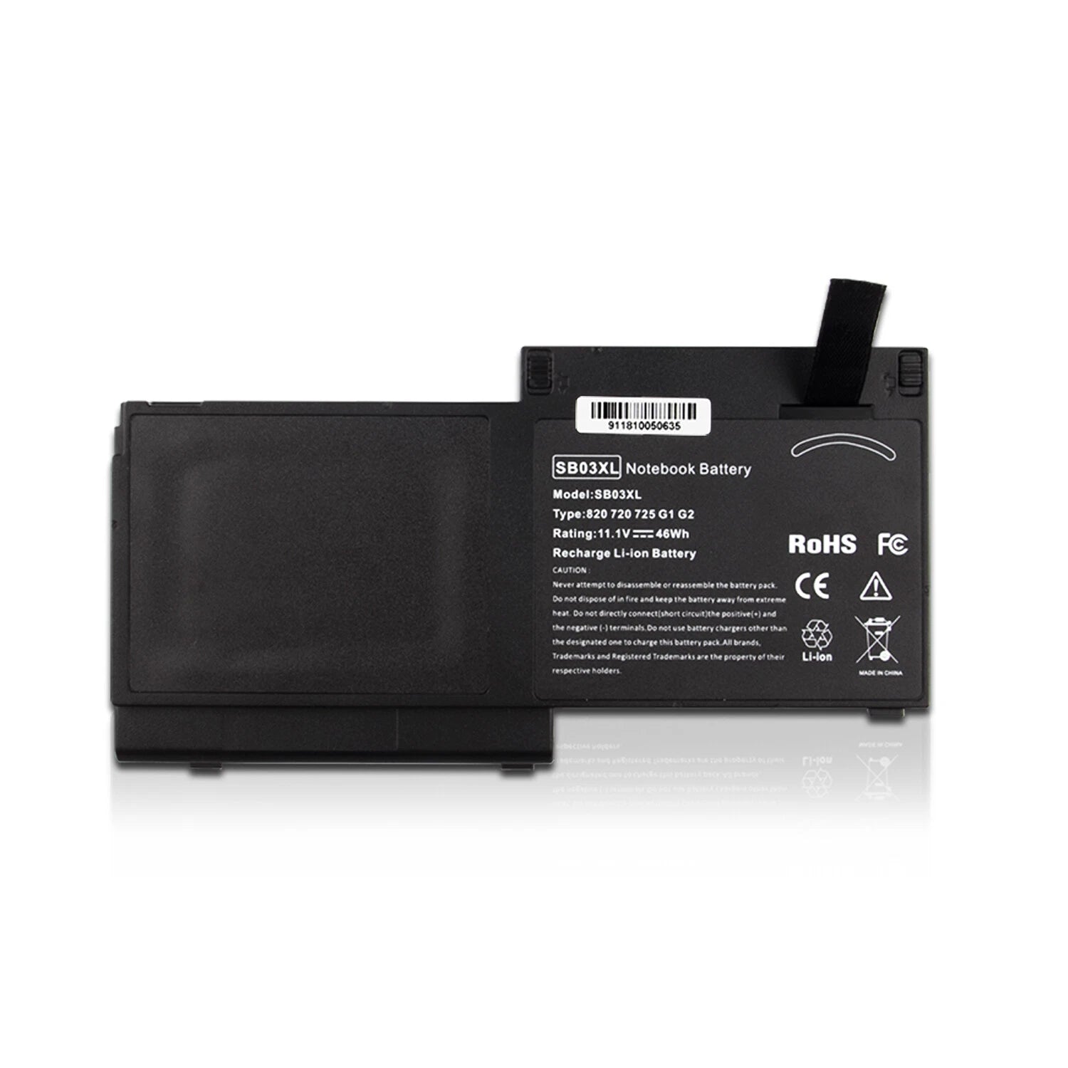 Battery SB03XL For HP Elitebook 720 G1 G2 725 820 825 717378-001 716726-421 Fast