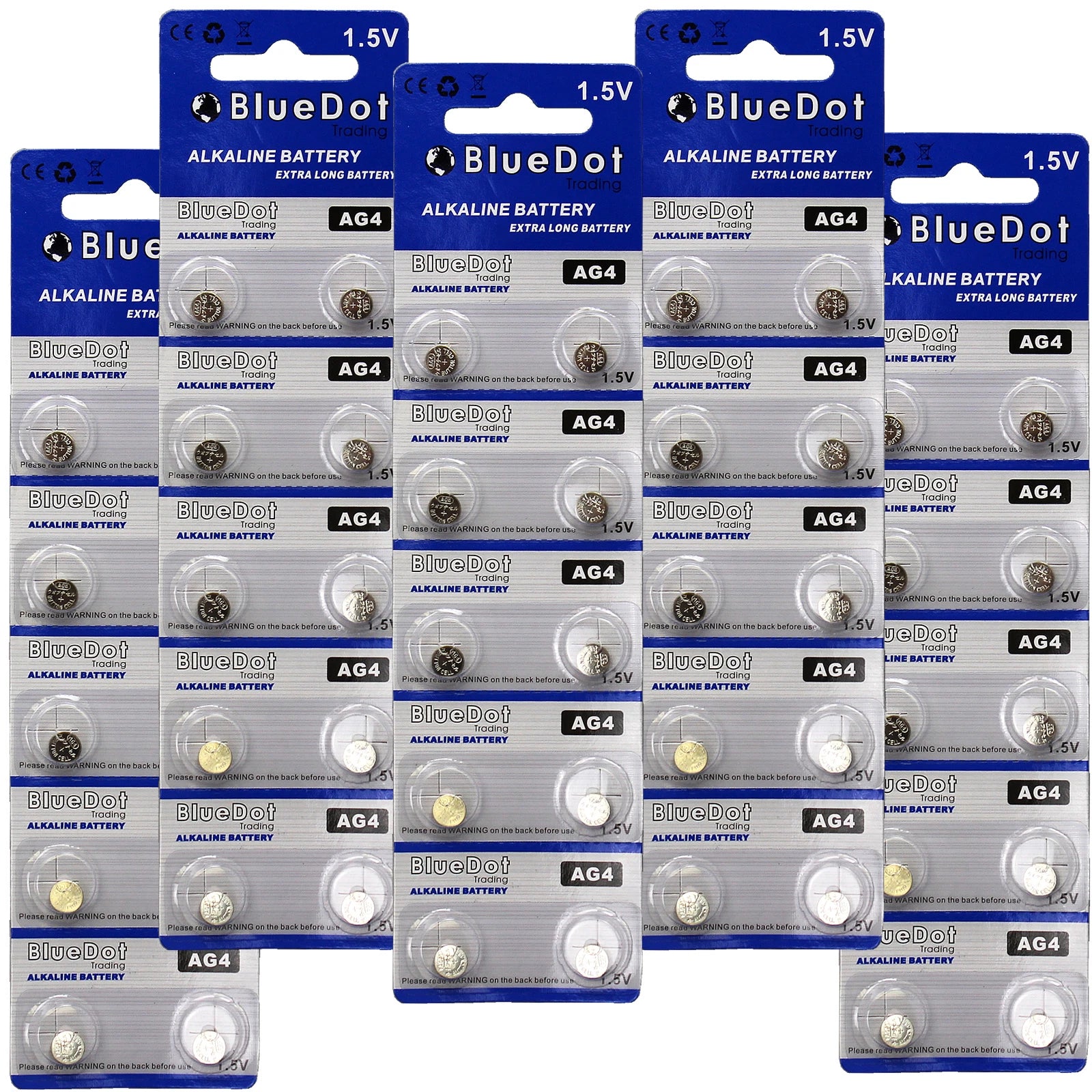 50 AG4 377 377A 1.5 Volt Alkaline Button Cell Watch Battery LR626 SR66 USA SHIP