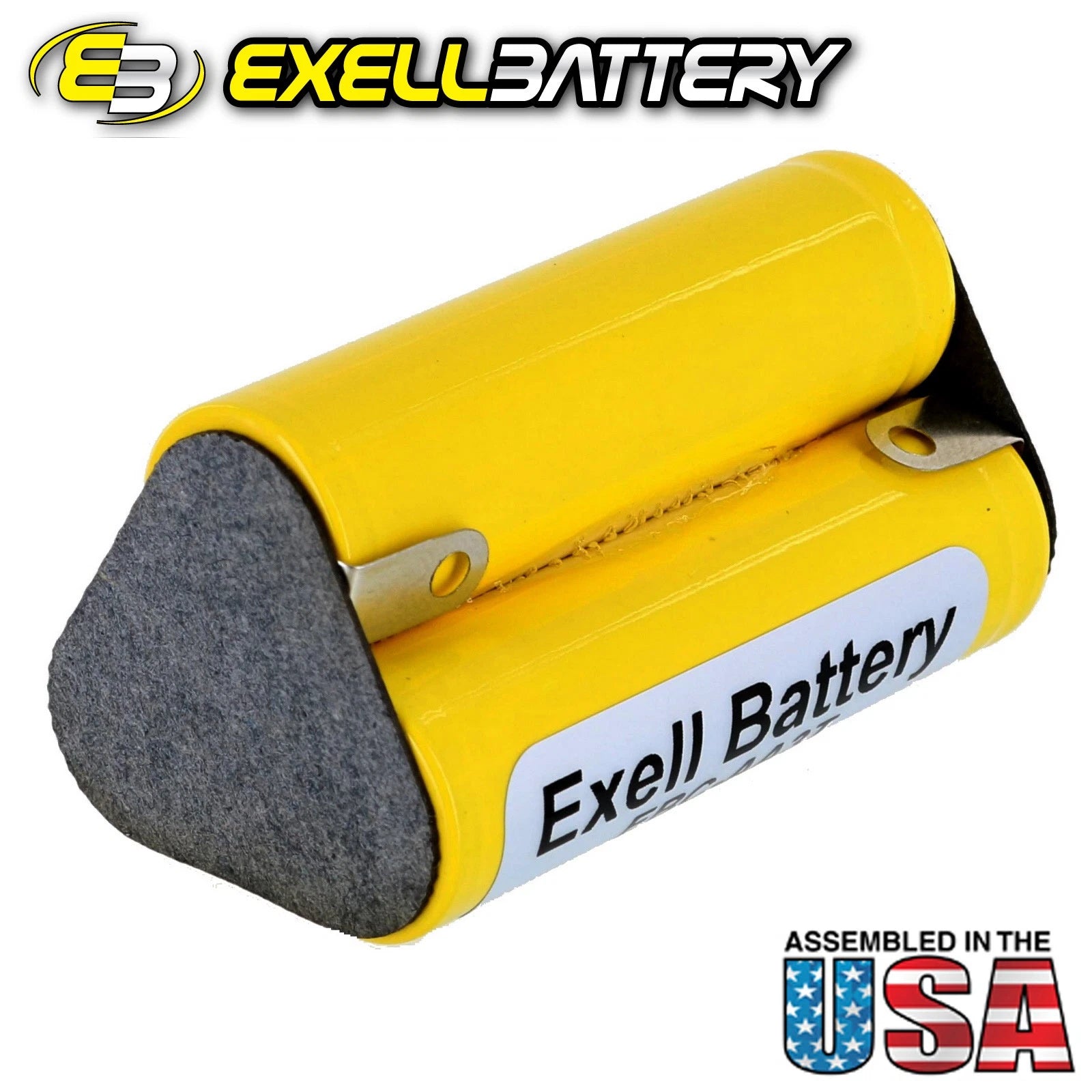Exell 3.6V 1000mAH (3xAA, 3.6Wh, Triangle) NiCDBattery Pack