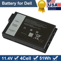 7WNW1 51WH Laptop Battery for Dell Latitude 7424 5424 5420 Rugged Notebook