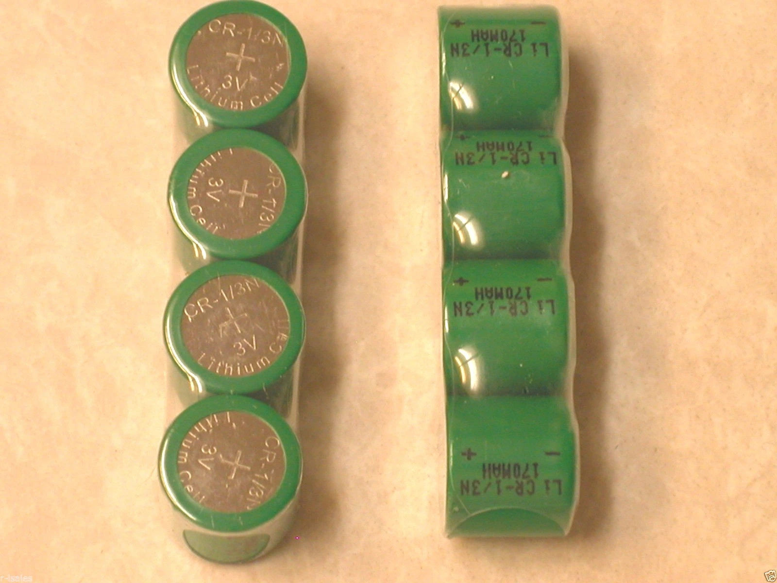 10 pk Eunicell CR1/3N 5008LC DL1/3N K58L 2L76 1/3N LITHIUM BATTERY DOG COLLAR
