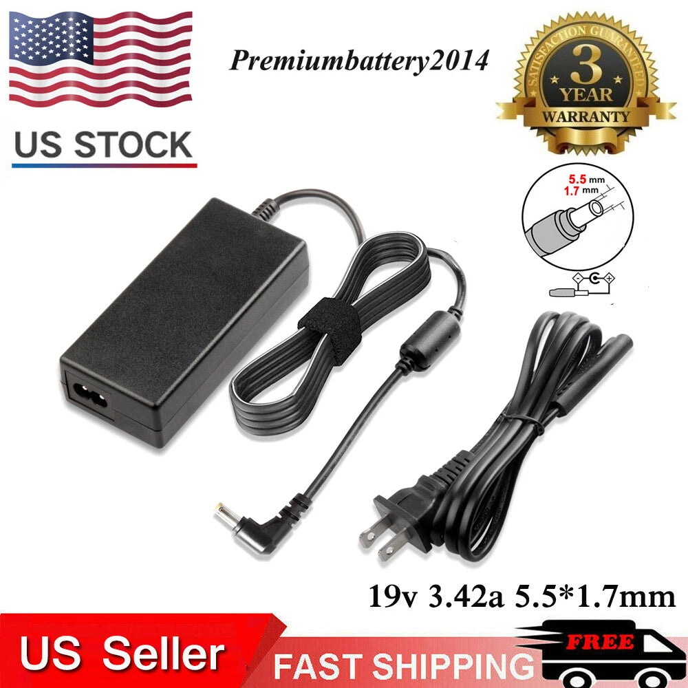 65W AC Power Adapter for Acer Chicony A11-065N1A A13-040N3A A065R035L A065R094L