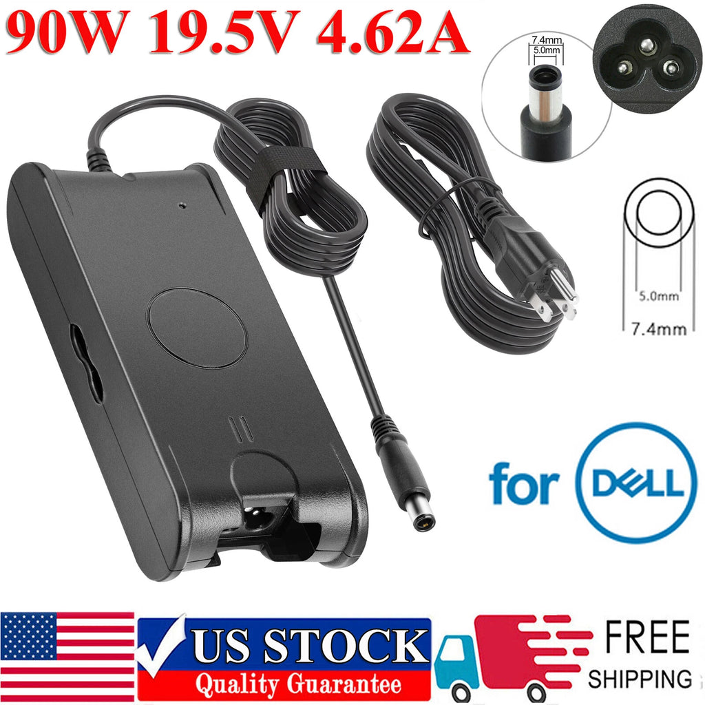 19.5V 4.62A 90W AC Adapter Charger Power Supply Cord For Dell Laptop Computer FS