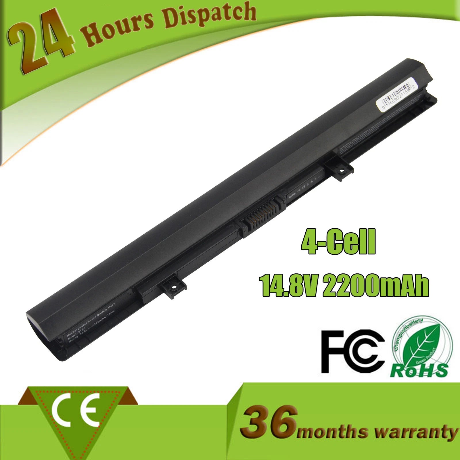 4Cells PA5195U-1BRS battery for Toshiba Satellite S55-B S50-B C50-B E45-B L50t