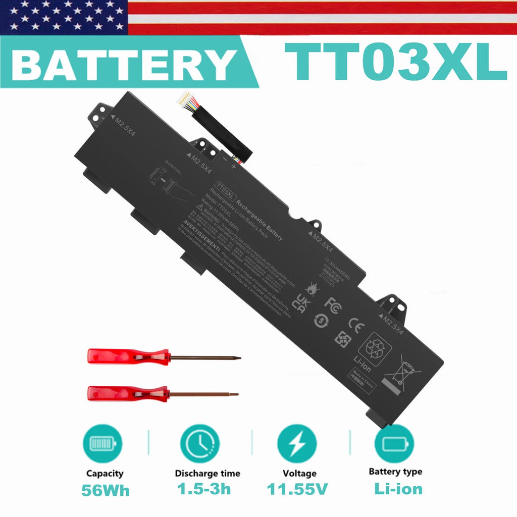 LOT 10X TT03XL Battery FOR HP EliteBook 850 G5/G6 ZBook 15U G5 Series 933322-855