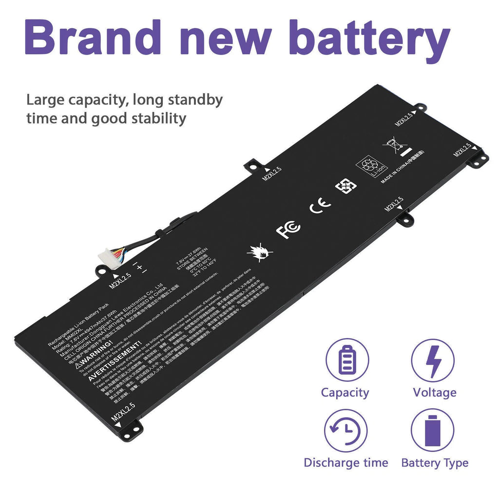 MM02XL Battery For HP Pavilion 13-AN HSTNN-DB8U HSTNN-IB8Q L27868-2D1 L28076-005