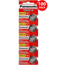 100 x PANASONIC CR2016 CR2016 ECR2016 LITHIUM COIN CELL Button Battery Exp 2031