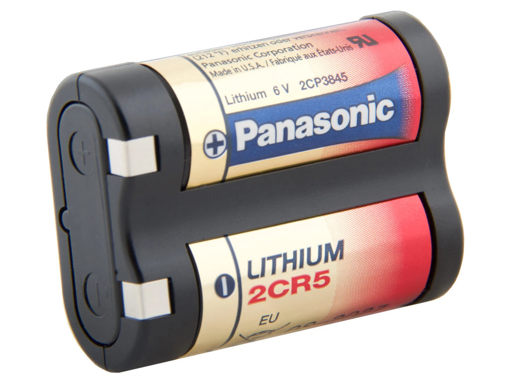 3 x Panasonic 2CR5 6V Lithium Photo Battery