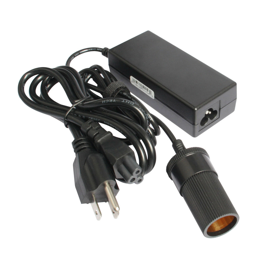 60W AC Wall Plug-In Converter/ Adapter 110V AC to 12V DC Car Cigarette Lighter F
