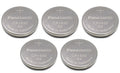 Panasonic CR1632 3 Volt Lithium Coin Battery pack of 5