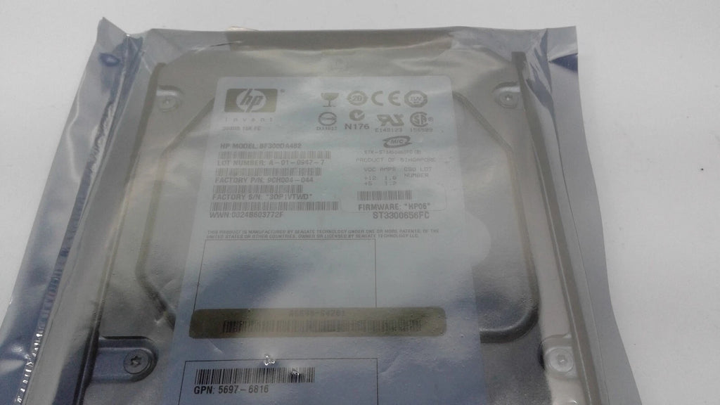 HP BF300DA482 404396-002 300GB 15K 3.5" FC HARD DRIVE 9CH004-044