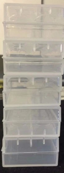 Brand New "5" Plastic Storage Case Holder Box 18650 Battery