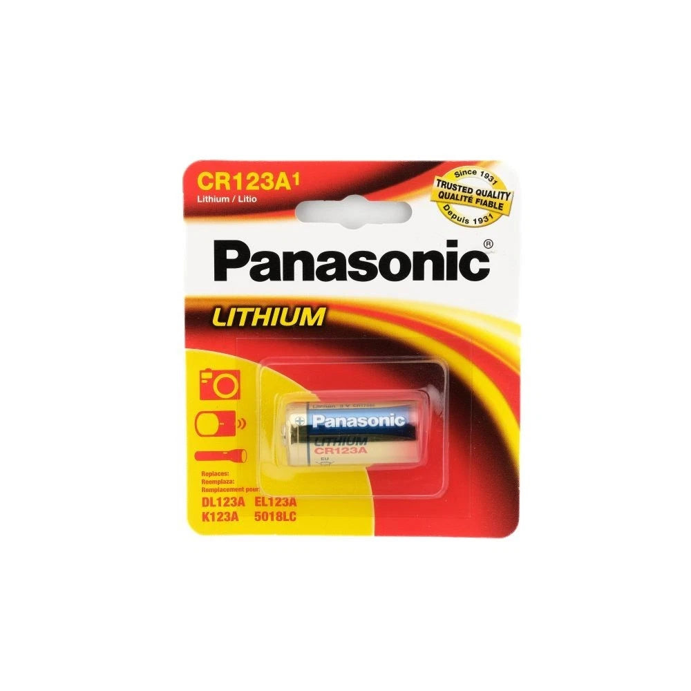 Panasonic 123 CR123A CR 123 3V Photo Lithium Battery