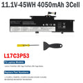 Battery L17C3P53 L17L3P53 For Lenovo ThinkPad L380 L390 Yoga Series 01AV482 45Wh