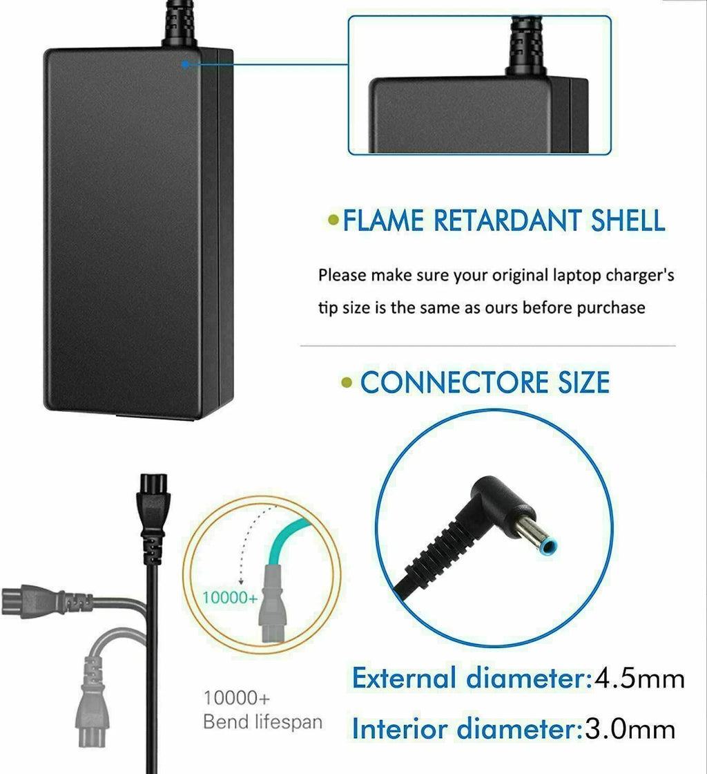 AC Charger Adapter for HP Elitebook 850-G3 840-G3 820-G3 745-G3 840-G4 820-G4