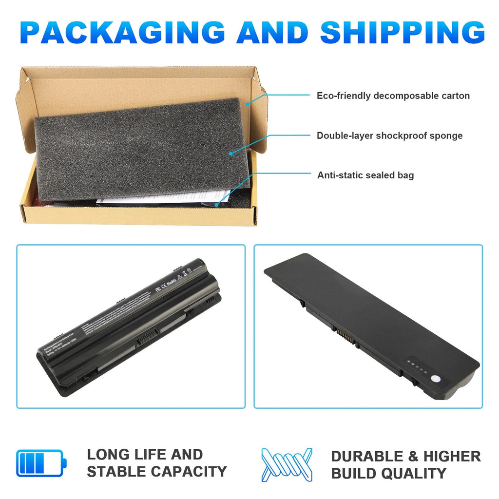 NEW Battery For Dell XPS 14 L401X 15 L501X L502X L701x L702x 15-1591 J70W7 JWPHF