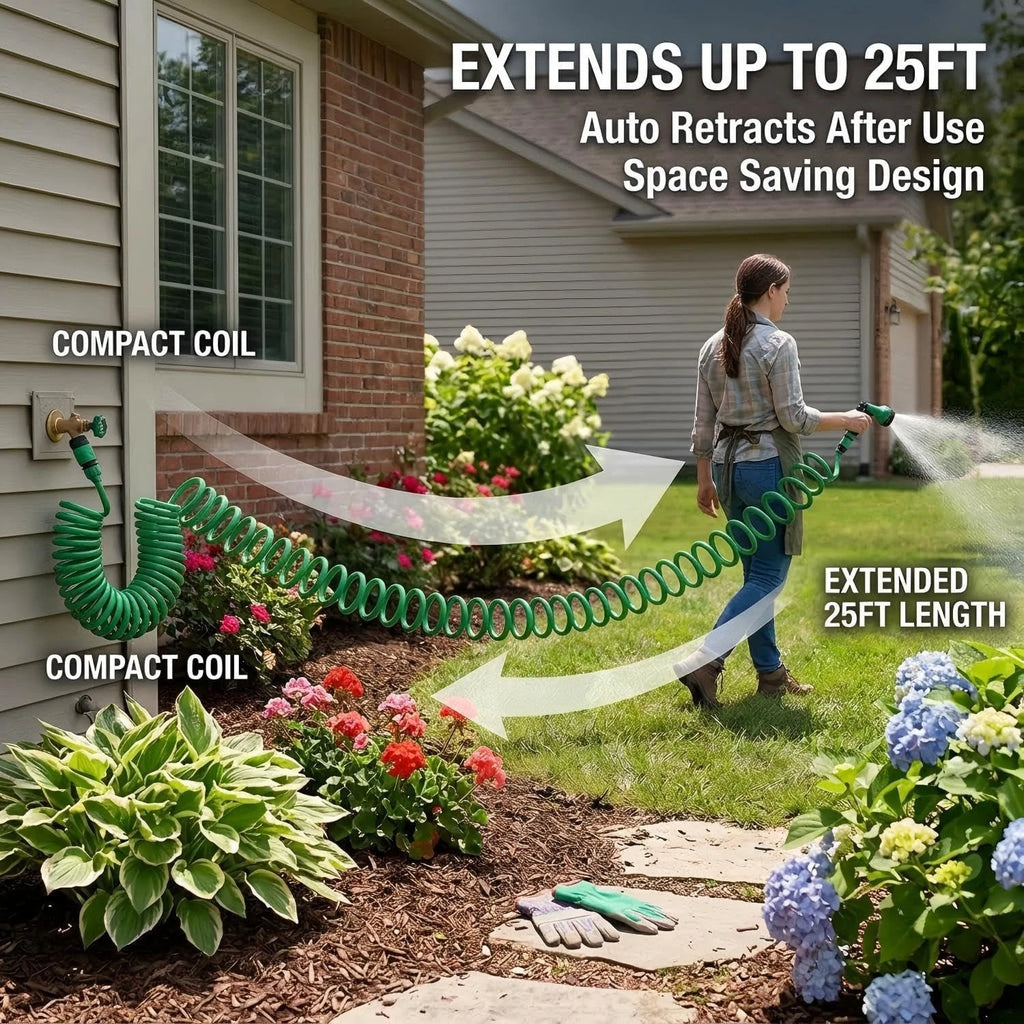 50 66ft HEAVY DUTY 3X Stronger Deluxe Expandable Flexible Garden Water Hose