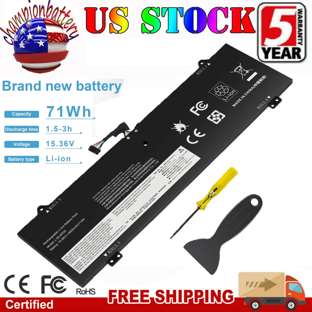L19C4PDC L19M4PDC L19L4PDC Battery For Lenovo Ideapad Yoga 7-14ITL5 7-15ITL5 New