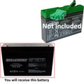 New Peg Perego 6v Slim Battery- 6V Replacement John Deere Polaris Raider Grinta