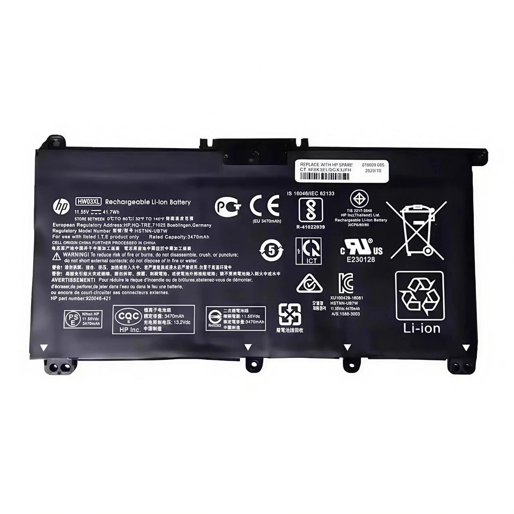 Genuine HW03XL Battery for HP Pavilion 15-EG 15-EG1025CL 15-EG1053CL 15-EH 17-CN