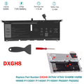 ??LOT DXGH8 battery for Dell XPS 9370 9380 7390 Inspiron 13 5390 5391 H754V 52Wh