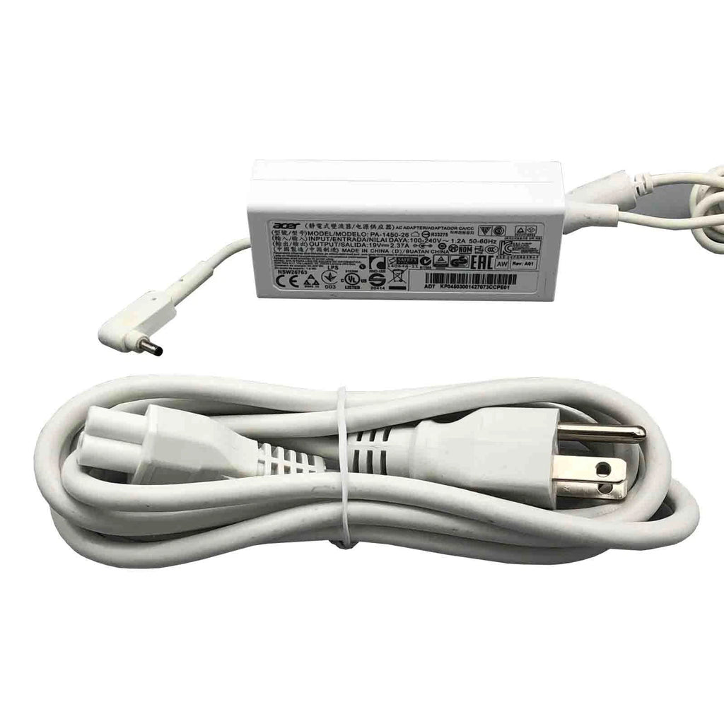 Open Box Acer Chromebook CB3-111 CB3-131 CB5-132T AC Adapter Charger & Cord 45W