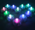 Multi-Color Changing LED very bright tealights, 36 - Candles Battery operated FR