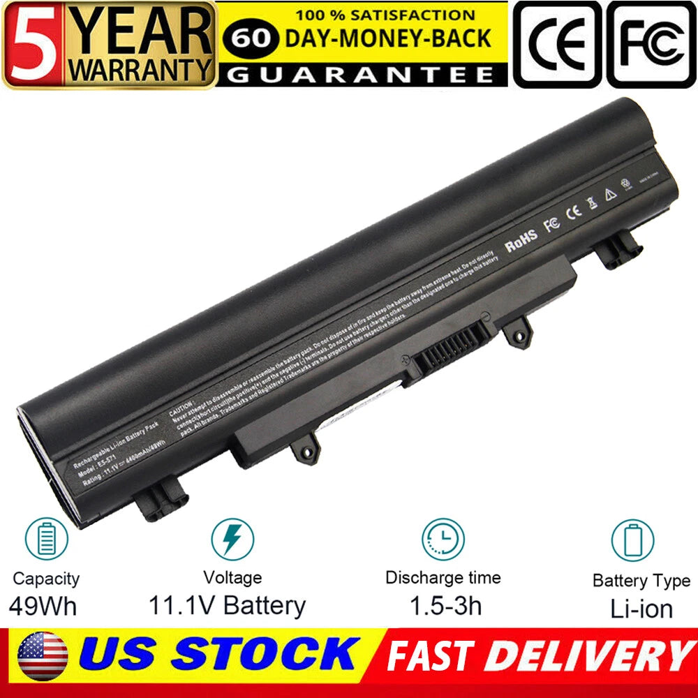 AL14A32 Battery for ACER Aspire E14 E15 31CR17/65-2 E5-571 E5-572 E5-511 E5-521