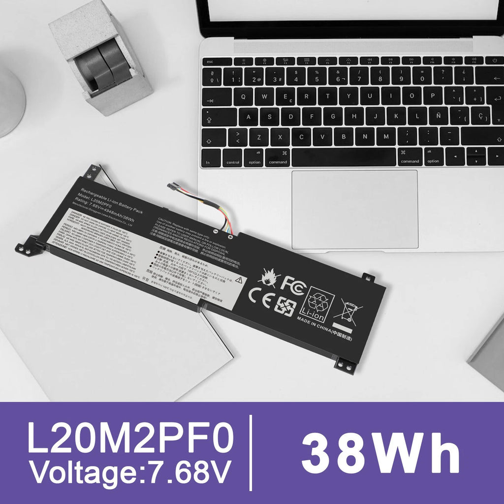 L20M2PF0 L20C2PF0 L20L2PF0 Battery For Lenovo IdeaPad 3-14ABA7 3-15ADA6 3-17ALC6