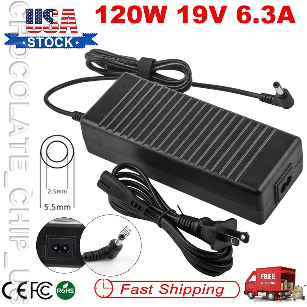120W AC Adapter Charger for Asus Rog GL771 G50 G51J G70G G71GX G72GX G73 Laptop