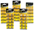 51pc Alkaline Batteries Kit Includes L726 L621 L626 LL1131 L1154 & Watch Opener